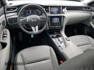 2024 Infiniti QX50 Luxe with VIN 3PCAJ5BA7RF104746, listed as a Copart auction lot 87662355 with 3,024 mi miles and Salvage title. Bid and sale history available at DreamBid. Image 8.