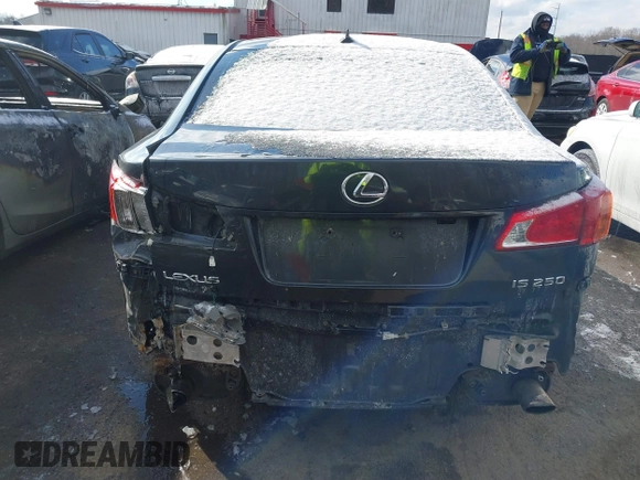 2010 Lexus IS with VIN JTHBF5C22A5112755, listed as a IAAI auction lot 41353230 with 262,814 mi miles and . Bid and sale history available at carsss.com. Image 16.
