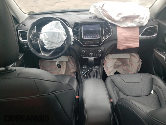 2021 Jeep Cherokee Limited with VIN 1C4PJMDX5MD210666, listed as a Copart auction lot 61540965 with 67,233 mi miles and Salvage title. Bid and sale history available at DreamBid. Image 8.