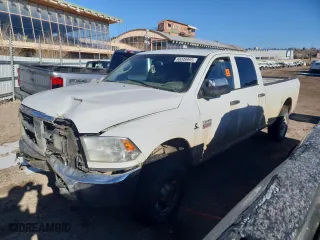 2012 Ram 3500 ST with VIN 3C63D3GL0CG267617, listed as a Copart auction lot 88349995 with 0 mi miles and Salvage Title. Bid and sale history available at carsss.com. Image 1.