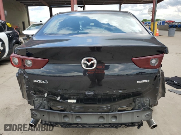 2025 Mazda 3 S Preferred with VIN 3MZBPACM1SM458006, listed as a Copart auction lot 54357625 with 7,468 mi miles and Clean Title. Bid and sale history available at DreamBid. Image 6.