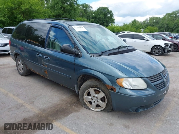 2006 Dodge Grand Caravan SXT z VIN 2D4GP44L26R792885, wystawiony jako IAAI lot #42362970 z przebiegiem 243 001 mil mil oraz . Historia ofert i sprzedaży dostępna na DreamBid. Obrazek 1.
