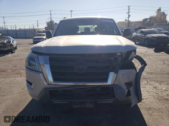2022 Nissan Armada SV with VIN JN8AY2AD7N9675037, listed as a Copart auction lot 83914134 with 44,753 mi miles and Salvage Title. Bid and sale history available at carsss.com. Image 5.