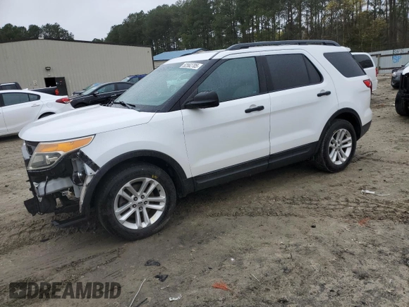 2015 Ford Explorer with VIN 1FM5K7B82FGC22384, listed as a Copart auction lot 52562705 with 203,450 mi miles and Salvage Title. Bid and sale history available at DreamBid. Image 1.