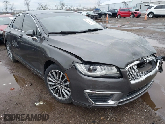 2017 Lincoln MKZ Hybrid Select with VIN 3LN6L5LU6HR622834, listed as a IAAI auction lot 41836661 with 66,813 mi miles and . Bid and sale history available at DreamBid. Image 1.