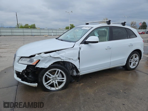 2016 Audi Q5 Premium Plus z VIN WA1L2AFP2GA129437, wystawiony jako Copart lot #53846735 z przebiegiem 96 531 mil mil oraz Szkoda całkowita • Salvage title. Historia ofert i sprzedaży dostępna na DreamBid. Obrazek 1.