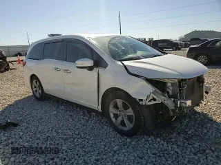 2019 Honda Odyssey EX-L with VIN 5FNRL6H71KB071098, listed as a Copart auction lot 47871955 with 97,043 mi miles and Salvage Title. Bid and sale history available at carsss.com. Image 11.