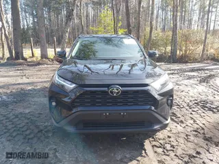 2024 Toyota RAV4 XLE Premium with VIN 2T3A1RFV0RW453018, listed as a IAAI auction lot 41572245 with 7,504 mi miles. Bid and sale history available at carsss.com. Image 12.