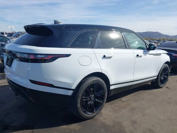 2022 Land Rover Range Rover Velar R-Dynamic S with VIN SALYT2EX6NA331025, listed as a IAAI auction lot 41417399 with 28,697 mi miles. Bid and sale history available at carsss.com. Image 4.