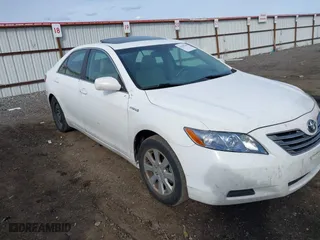 2009 Toyota Camry Hybrid with VIN 4T1BB46K29U075058, listed as a IAAI auction lot 41829256 with 200,074 mi miles. Bid and sale history available at carsss.com. Image 1.
