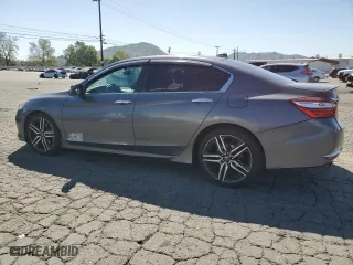 2017 Honda Accord Sedan Sport with VIN 1HGCR2F58HA163522, listed as a Copart auction lot 51889785 with 148,155 mi miles and Salvage Title. Bid and sale history available at carsss.com. Image 2.