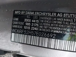 2007 Mercedes-Benz C 230 Sport с VIN WDBRF52H57E026692, выставлен на аукционе IAAI как лот 42351205 с пробегом 78 743 миль миль и . История ставок и продаж доступна на DreamBid. Изображение 9.