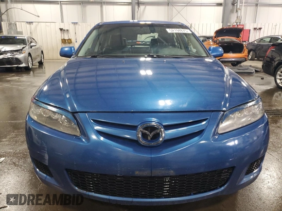 2007 Mazda 6 i Sport VE with VIN 1YVHP84C875M63433, listed as a Copart auction lot 52194875 with 151,030 mi miles and Salvage Title. Bid and sale history available at DreamBid. Image 5.