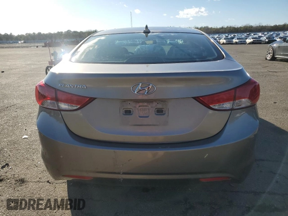 2013 Hyundai Elantra Limited with VIN 5NPDH4AE3DH255665, listed as a Copart auction lot 45544645 with 88,683 mi miles and Salvage Title. Bid and sale history available at DreamBid. Image 6.