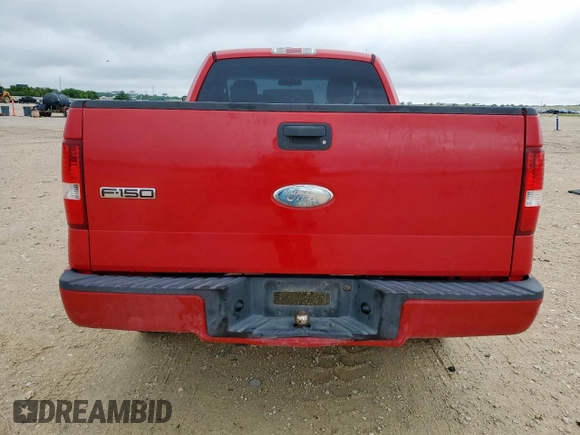 2008 Ford F-150 XL with VIN 1FTRF12228KD79934, listed as a Copart auction lot 60757655 with 148,754 mi miles and Clean title. Bid and sale history available at DreamBid. Image 6.