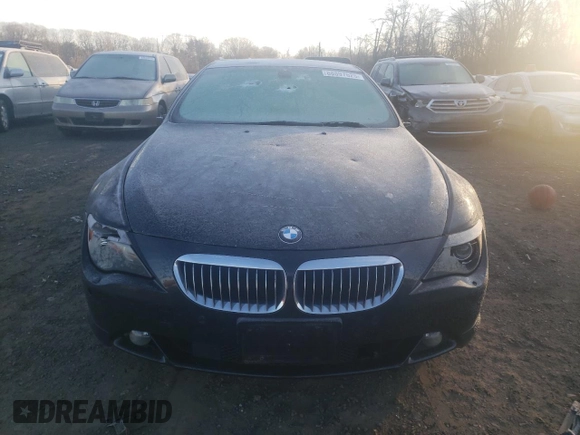 2006 BMW 6 Series 650Ci with VIN WBAEH13466CR51083, listed as a Copart auction lot 88897625 with 138,958 mi miles and Salvage Title. Bid and sale history available at carsss.com. Image 5.
