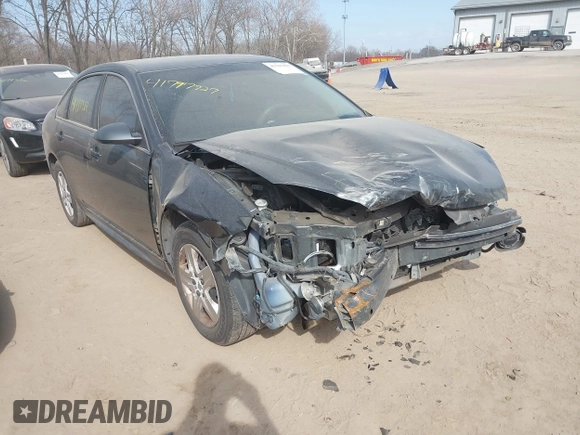 2010 Chevrolet Impala LS with VIN 2G1WA5EK8A1122862, listed as a IAAI auction lot 41797927 with 126,099 mi miles and . Bid and sale history available at DreamBid. Image 1.