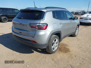 2024 Jeep Compass Latitude with VIN 3C4NJDBN0RT597217, listed as a IAAI auction lot 42503326 with 41,937 mi miles and . Bid and sale history available at DreamBid. Image 4.