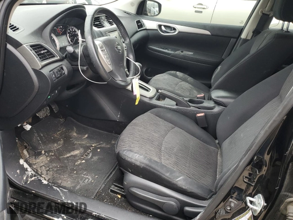 2015 Nissan Sentra SL with VIN 3N1AB7AP2FY365283, listed as a Copart auction lot 44953695 with 76,303 mi miles and Salvage Title. Bid and sale history available at DreamBid. Image 7.