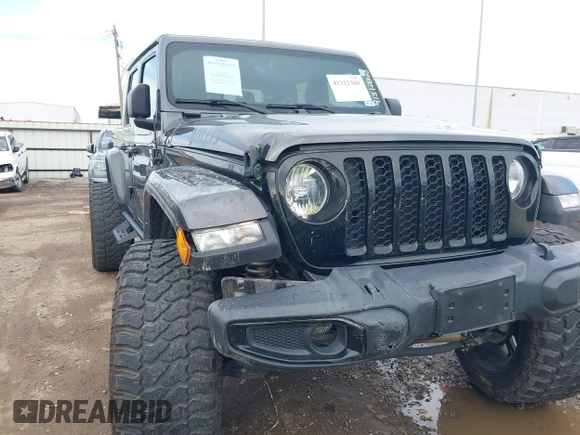 2023 Jeep Gladiator Sport S z VIN 1C6HJTAG9PL554845, wystawiony jako IAAI lot #41312360 z przebiegiem 18 077 mil mil oraz . Historia ofert i sprzedaży dostępna na DreamBid. Obrazek 6.