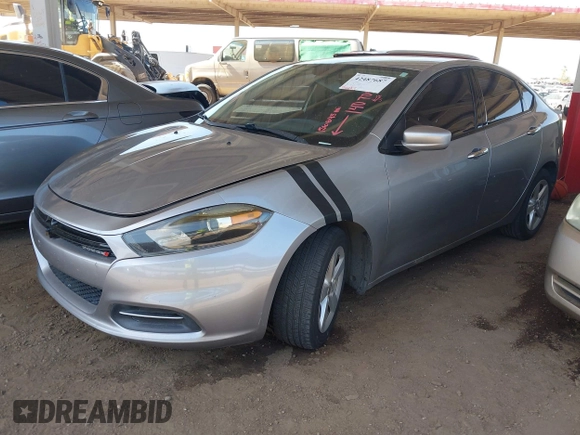 2015 Dodge Dart SXT with VIN 1C3CDFBB0FD140705, listed as a IAAI auction lot 42487687 with 156,645 mi miles and . Bid and sale history available at DreamBid. Image 2.
