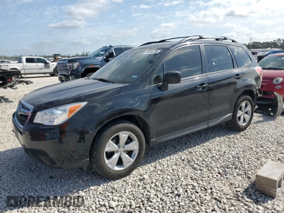 2015 Subaru Forester 2.5i with VIN JF2SJABC7FH840842, listed as a Copart auction lot 53684745 with 98,003 mi miles and Salvage Title. Bid and sale history available at DreamBid. Image 1.