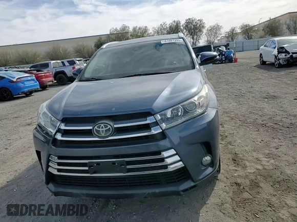 2018 Toyota Highlander Limited with VIN 5TDYZRFH0JS237385, listed as a Copart auction lot 47487395 with 73,081 mi miles and Salvage title. Bid and sale history available at DreamBid. Image 12.