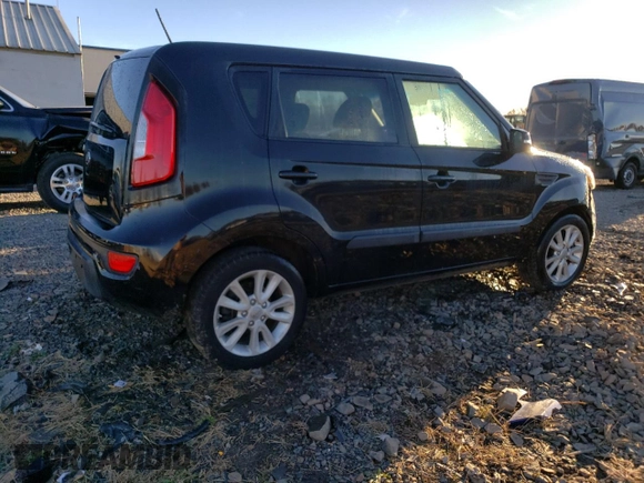 2013 Kia Soul + with VIN KNDJT2A61D7749641, listed as a Copart auction lot 80124214 with 181,476 mi miles and Salvage Title. Bid and sale history available at DreamBid. Image 3.