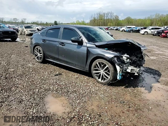 2022 Honda Civic Touring z VIN 2HGFE1F91NH304319, wystawiony jako Copart lot #55896485 z przebiegiem 56 476 mil mil oraz Szkoda całkowita • Salvage title. Historia ofert i sprzedaży dostępna na DreamBid. Obrazek 14.