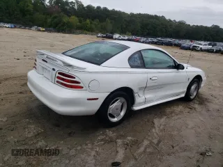 1995 Ford Mustang with VIN 1FALP4045SF181301, listed as a Copart auction lot 72989824 with 242,669 mi miles and Salvage Title. Bid and sale history available at carsss.com. Image 3.