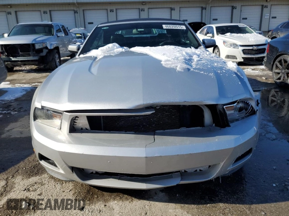 2010 Ford Mustang V6 with VIN 1ZVBP8EN5A5180939, listed as a Copart auction lot 46020915 with 190,797 mi miles and Salvage Title. Bid and sale history available at carsss.com. Image 5.