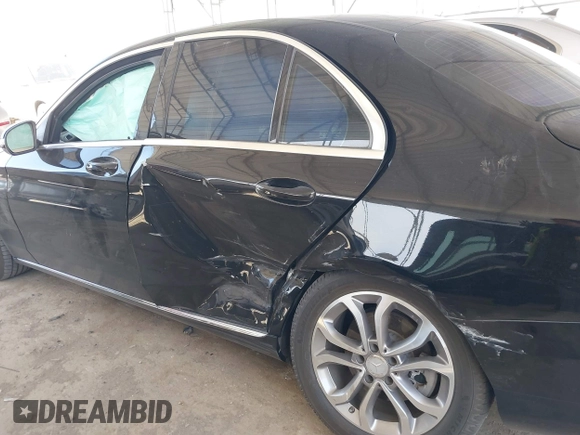 2015 Mercedes-Benz C-Class C 300 with VIN 55SWF4JB3FU071427, listed as a IAAI auction lot 41722139 with 130,966 mi miles. Bid and sale history available at carsss.com. Image 6.