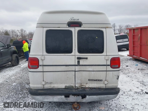 1999 Dodge Cargo Conversion with VIN 2B6HB11Y8XK563608, listed as a IAAI auction lot 41726411 with 199,239 mi miles and . Bid and sale history available at DreamBid. Image 16.