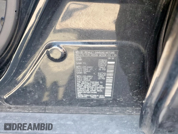 2016 Nissan Rogue S with VIN KNMAT2MT5GP734386, listed as a Copart auction lot 53943995 with 66,704 mi miles and Salvage Title. Bid and sale history available at DreamBid. Image 13.