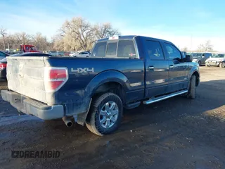 2013 Ford F-150 XL with VIN 1FTFW1ET7DFE08225, listed as a IAAI auction lot 41456280 with 161,922 mi miles. Bid and sale history available at carsss.com. Image 4.