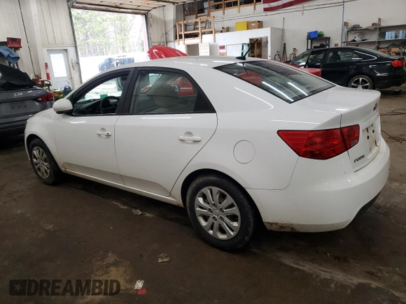 2010 Kia Forte LX with VIN KNAFT4A20A5285843, listed as a Copart auction lot 54995945 with 393,912 mi miles and Salvage Title. Bid and sale history available at carsss.com. Image 2.