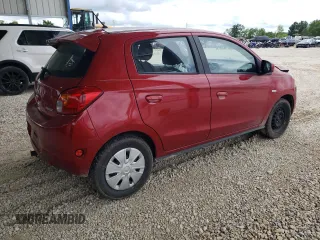2015 Mitsubishi Mirage DE z VIN ML32A3HJ2FH039643, wystawiony jako Copart lot #58527745 z przebiegiem 109 518 mil mil oraz Szkoda całkowita • Salvage title. Historia ofert i sprzedaży dostępna na DreamBid. Obrazek 3.