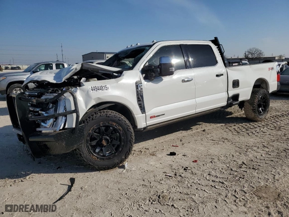 2023 Ford Super Duty F-350 SRW XL with VIN 1FT8W3BM0PEC86755, listed as a Copart auction lot 44944815 with NaN miles and Salvage Title. Bid and sale history available at carsss.com. Image 1.