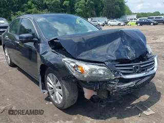 2015 Honda Accord EX-L with VIN 1HGCR2F83FA004009, listed as a IAAI auction lot 42699555 with 107,543 mi miles and . Bid and sale history available at DreamBid. Image 1.