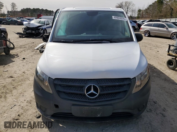 2017 Mercedes-Benz Metris Cargo with VIN WD3PG2EA8H3207859, listed as a Copart auction lot 49904035 with 65,756 mi miles and Salvage Title. Bid and sale history available at carsss.com. Image 5.