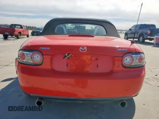 2006 Mazda MX-5 Miata Grand Touring with VIN JM1NC25F860107442, listed as a Copart auction lot 47241795 with 144,661 mi miles and Salvage title. Bid and sale history available at DreamBid. Image 6.