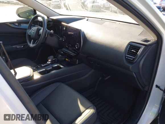 2025 Lexus NX with VIN JTJGDCAZ6S2016077, listed as a IAAI auction lot 41812436 with 6,510 mi miles. Bid and sale history available at carsss.com. Image 5.