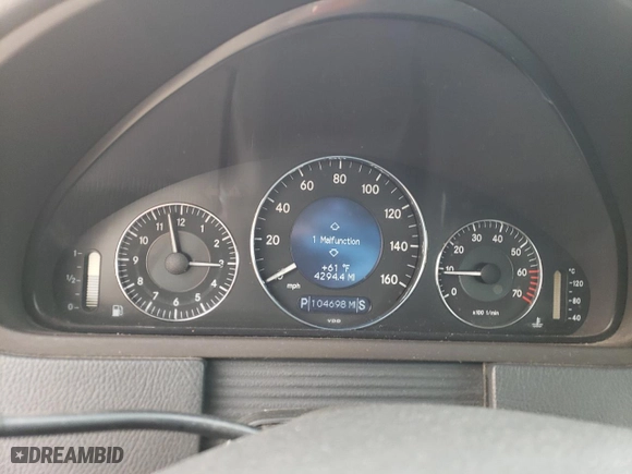 2004 Mercedes-Benz CLK-Class 3.2L with VIN WDBTJ65J74F072751, listed as a Copart auction lot 55059143 with 104,698 mi miles and Salvage Title. Bid and sale history available at carsss.com. Image 9.
