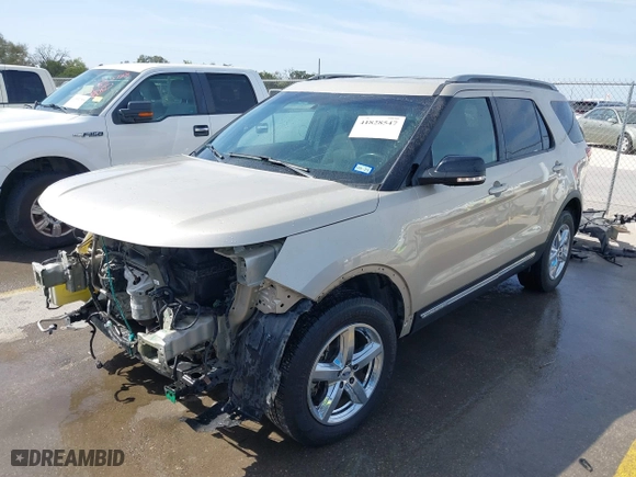 2017 Ford Explorer XLT with VIN 1FM5K8D81HGD05245, listed as a IAAI auction lot 41828547 with 104,881 mi miles. Bid and sale history available at carsss.com. Image 19.