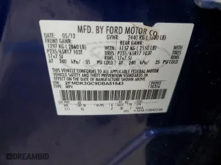 2013 Ford Edge SE with VIN 2FMDK3GC9DBA51543, listed as a Copart auction lot 84215654 with 223,094 mi miles and Salvage Title. Bid and sale history available at carsss.com. Image 13.
