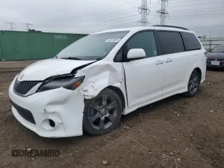 2015 Toyota Sienna SE с VIN 5TDXK3DC1FS632882, выставлен на аукционе Copart как лот 55573875 с пробегом 177 003 миль миль и Списание • Salvage title. История ставок и продаж доступна на DreamBid. Изображение 1.