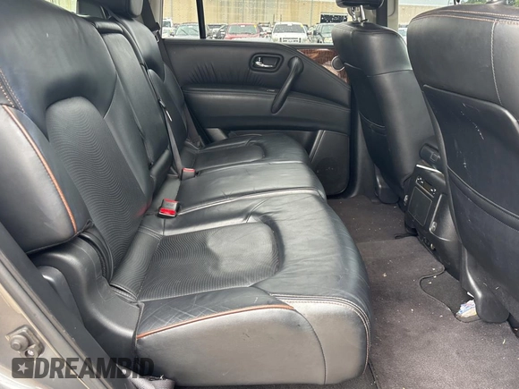 2018 Nissan Armada Platinum with VIN JN8AY2ND0J9050970, listed as a Copart auction lot 55463015 with 241,642 mi miles and Clean Title. Bid and sale history available at carsss.com. Image 6.