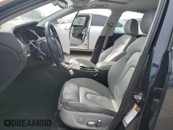 2013 Audi A4 Premium Plus with VIN WAUFFAFL8DN030627, listed as a Copart auction lot 46399905 with 89,592 mi miles and Salvage Title. Bid and sale history available at carsss.com. Image 7.