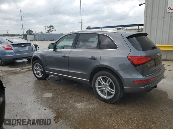 2017 Audi Q5 Premium Plus with VIN WA1L2AFP3HA031065, listed as a Copart auction lot 51498895 with 53,216 mi miles and Salvage Title. Bid and sale history available at carsss.com. Image 2.