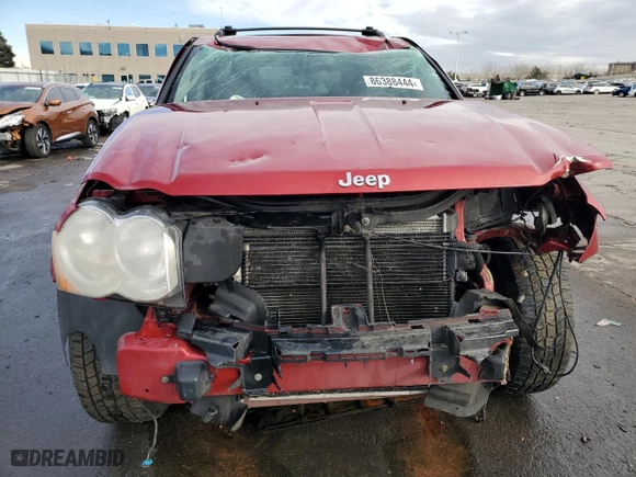 2010 Jeep Grand Cherokee Laredo with VIN 1J4RR4GT0AC123716, listed as a Copart auction lot 86388444 with 189,490 mi miles and Salvage Title. Bid and sale history available at carsss.com. Image 5.